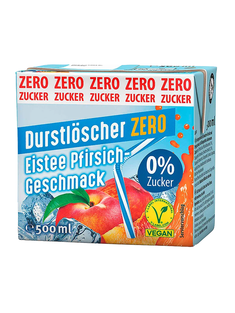 Durstlöscher - Eistee Pfirsich 500ml