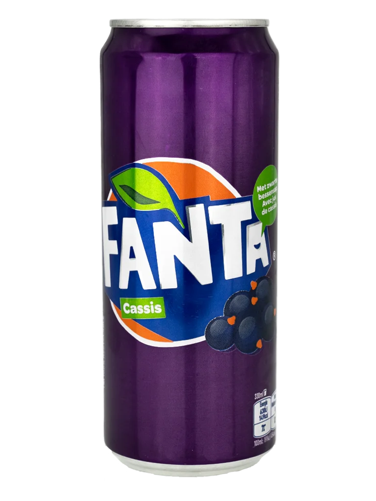 Fanta - Cassis 330ml: Fruchtige Erfrischung genießen