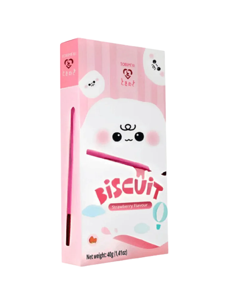 Tokimeki - Biscuit Stick - Strawberry Flavour 40g